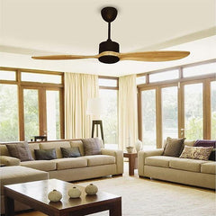 Dragon Fly 48-Inch Ceiling Fan – Light Woodgrain, BLDC Motor, 6-Speed Remote Control - MR Homes