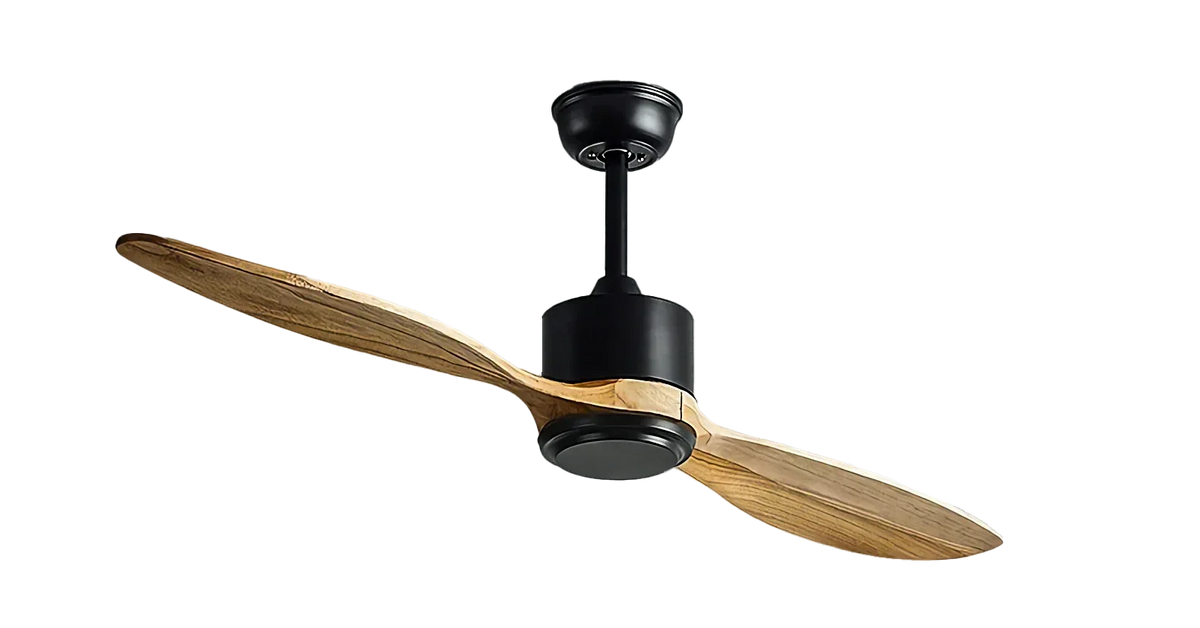 Dragon Fly 48-Inch Ceiling Fan – Light Woodgrain, BLDC Motor, 6-Speed Remote Control - MR Homes