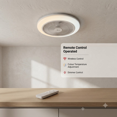 Wadbros Deco Fan Mini – Designer Ceiling Fan with Light