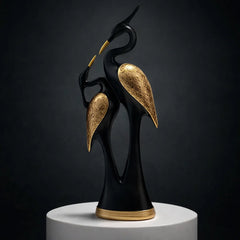 Kissing Swan Love Birds Home Decor Showpiece